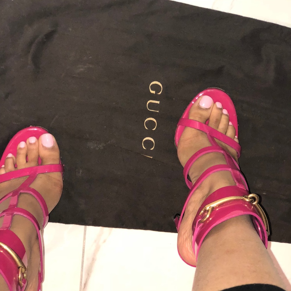 Authentic Gucci Ursula heels.